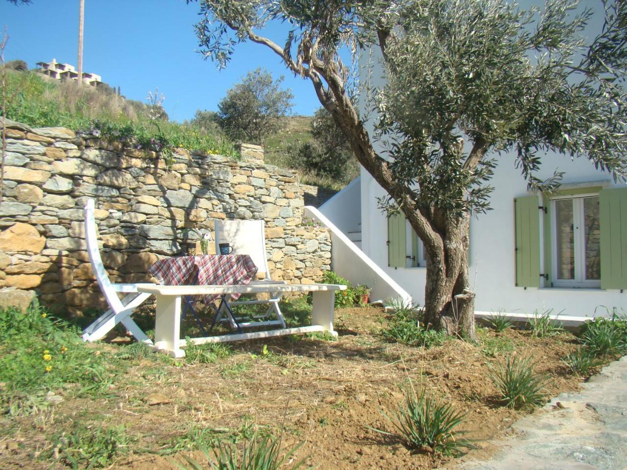 Vrahos Agios Romanos Exterior foto